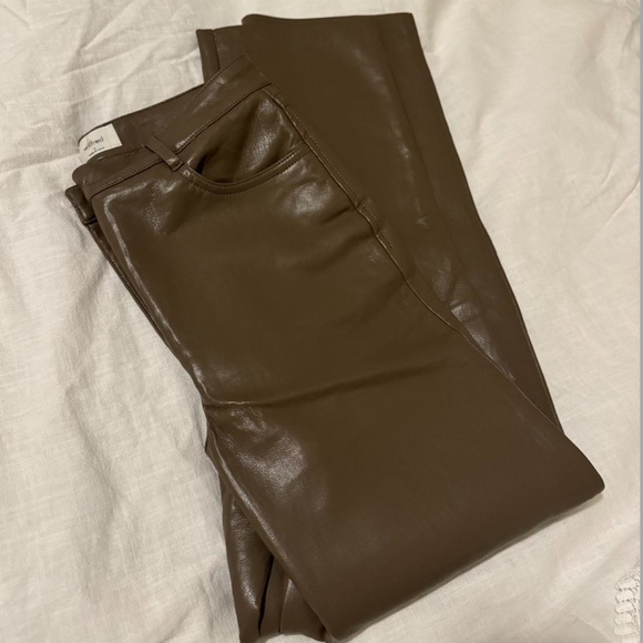Aritzia Melina Leather Pants - Picture 1 of 1